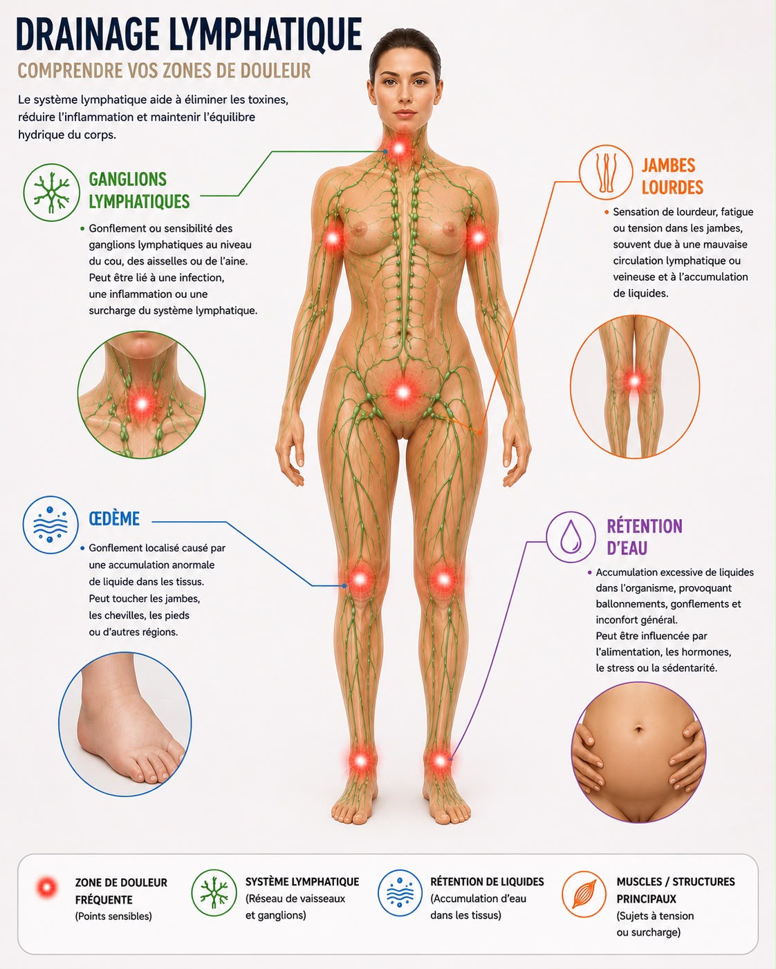 Drainage lymphatique manuel Madero therapie